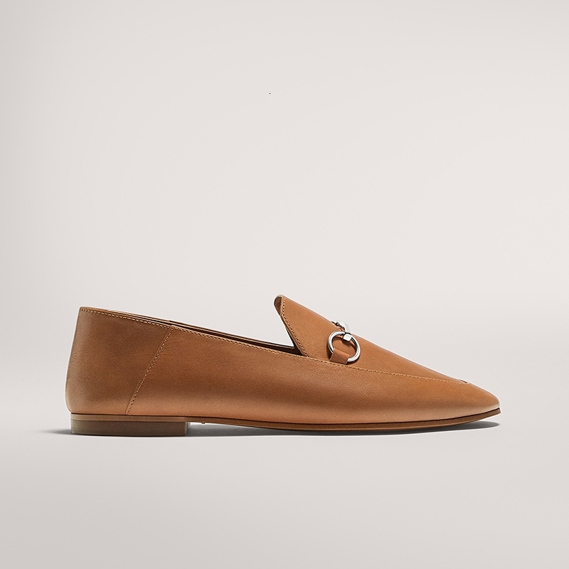 Slippers Female strapless sheep's leather moccasins, soft women's low shoes, English style, summer, 100% IGSV, Black
Slippers Female strapless sheep's leather moccasins, soft women's low shoes, English style, summer, 100% IGSV, Black