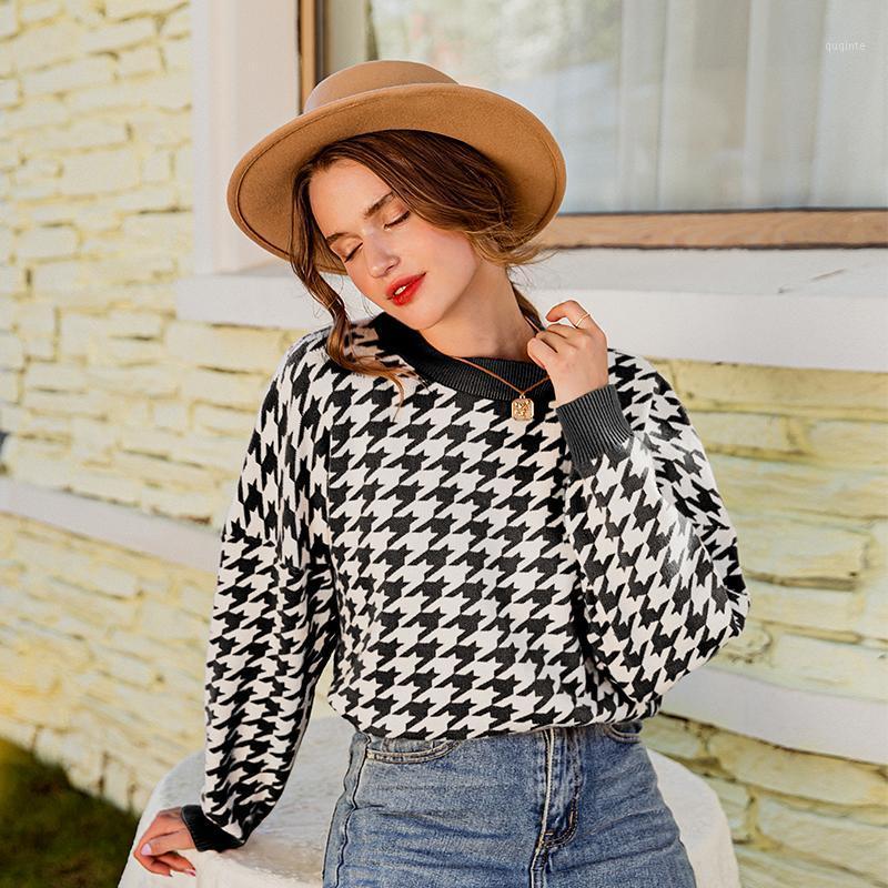 Women' Sweaters TripleLeaf Autumn And Winter Retro Geometric Pullover Sweater Casual, Black
Women' Sweaters TripleLeaf Autumn And Winter Retro Geometric Pullover Sweater Casual, Black