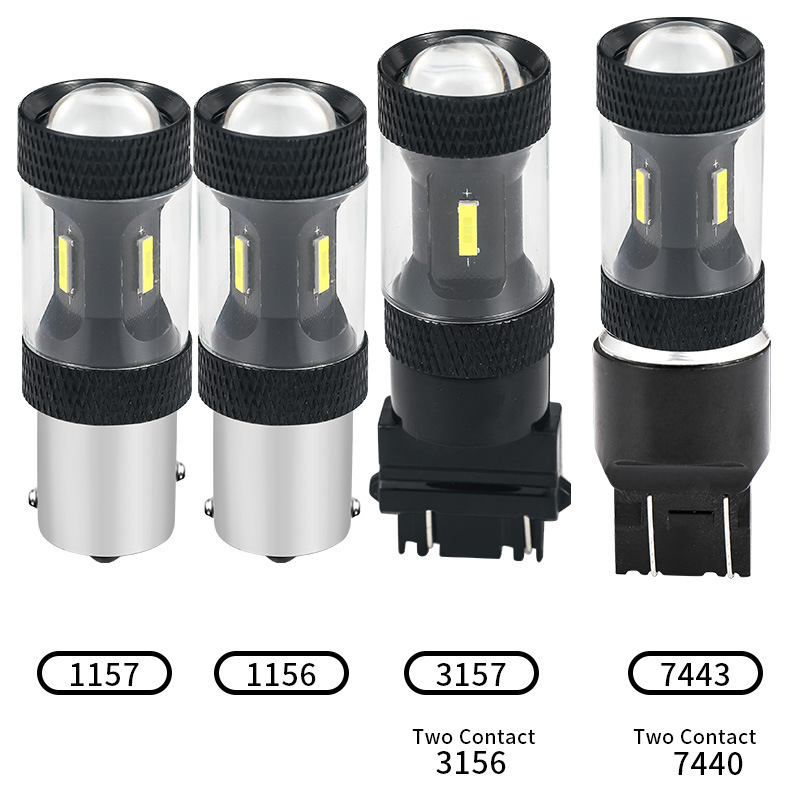 1156 1157 Car LED Brake Light Reverse Lights Waterproof Daytime Running Lamp Parking Lamp 3157 3156 3157 7740 Fog Bulb White Turn Signal Light