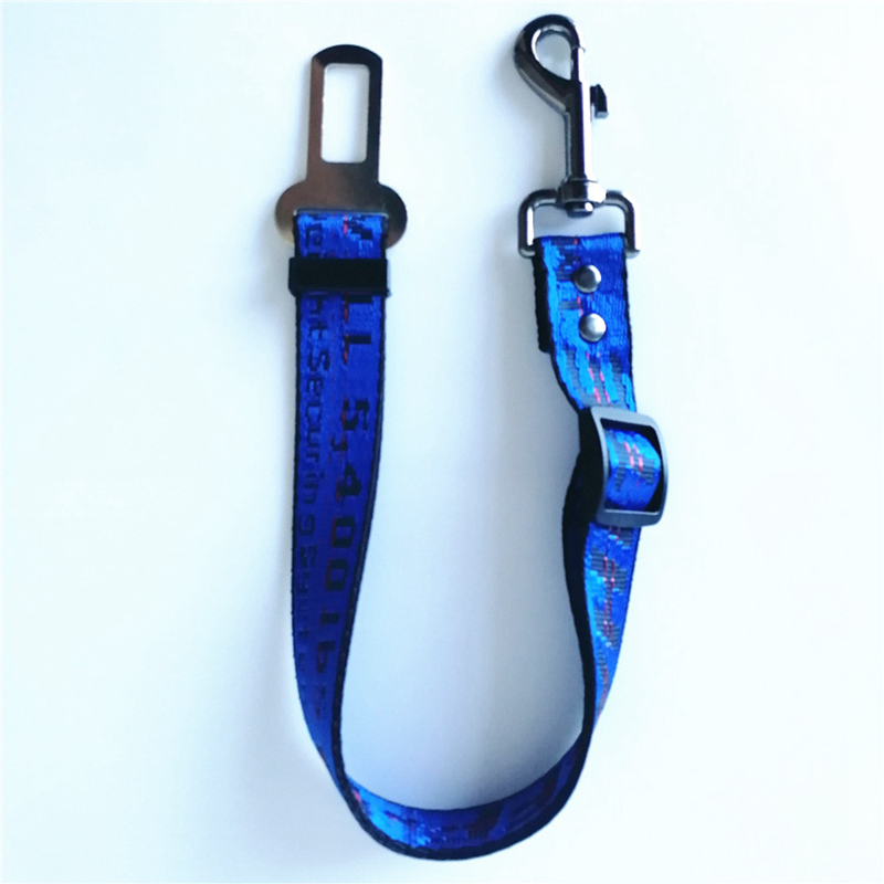 free shipping Dog Cat Car Seat Belt Safety Adjustable Vehicle Collars Harness Seatbelt Leash for Small Medium Large Dogs Travel Clip Pet Supplies 5 Co