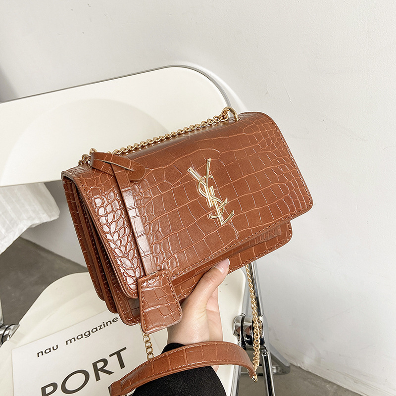Luxury Messenger Brand Women's 2021 New Design One Shoulder Chain Bag Ladies Fashion Wallets and Handbags Cc
Luxury Messenger Brand Women's 2021 New Design One Shoulder Chain Bag Ladies Fashion Wallets and Handbags Cc