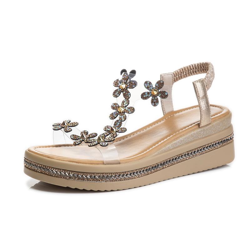 Sandals Wedge Women 2021 Summer Fashion Fish Mouth Ladies Rhinestone Women's Shoes, Gold
Sandals Wedge Women 2021 Summer Fashion Fish Mouth Ladies Rhinestone Women's Shoes, Gold