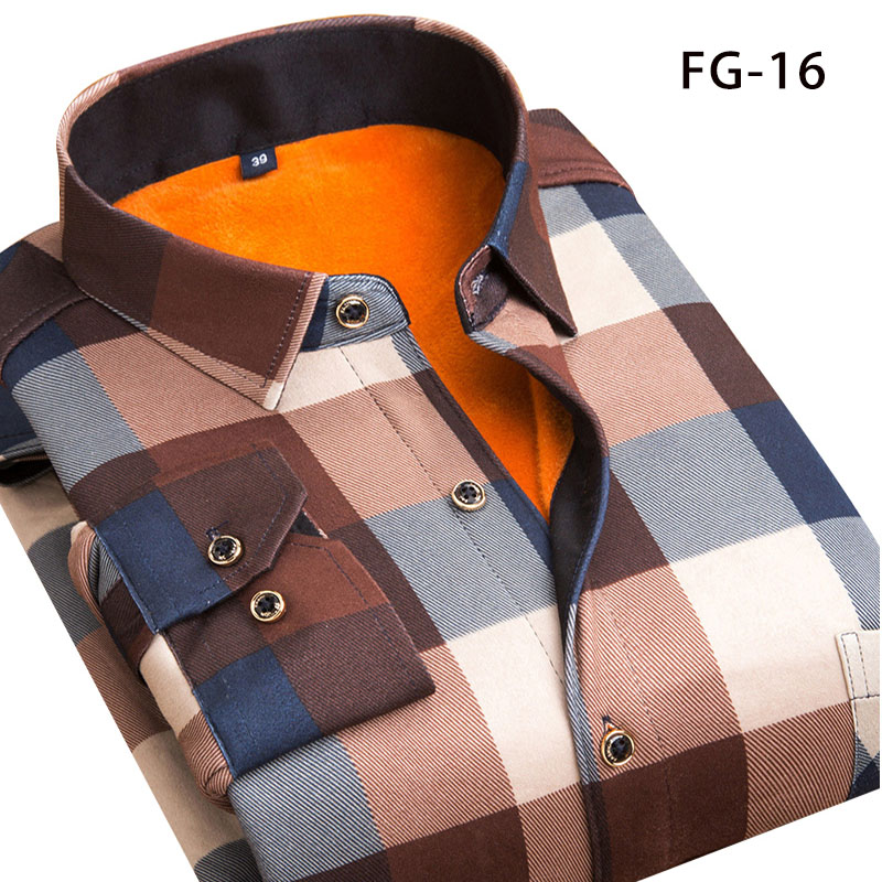 Aoliwen Winter warm shirt plus velvet thickening fashion print plaid shirt long sleeve mens brand shirt dress sizeL-5XL, Fg-50
Aoliwen Winter warm shirt plus velvet thickening fashion print plaid shirt long sleeve mens brand shirt dress sizeL-5XL, Fg-50