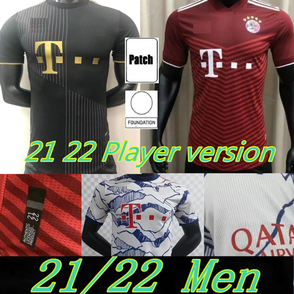 2021 2022 Player version BAYERN Soccer Jerseys SANE Zirkzee Goretzka MULLER TOLISSO LEWANDOWSKI Upamecano muNich Coman Kimmich 20 21 22 football shirt, Home
2021 2022 Player version BAYERN Soccer Jerseys SANE Zirkzee Goretzka MULLER TOLISSO LEWANDOWSKI Upamecano muNich Coman Kimmich 20 21 22 football shirt, Home