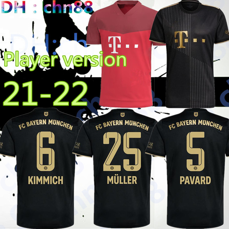 Player version 21 22 FC Bayern Munich LEWANDOWSKI GORETZKA Away black soccer jersey SANE COMAN MULLER DAVIES 2021 2022 HUMANRACE maillot de, Black;yellow
Player version 21 22 FC Bayern Munich LEWANDOWSKI GORETZKA Away black soccer jersey SANE COMAN MULLER DAVIES 2021 2022 HUMANRACE maillot de, Black;yellow