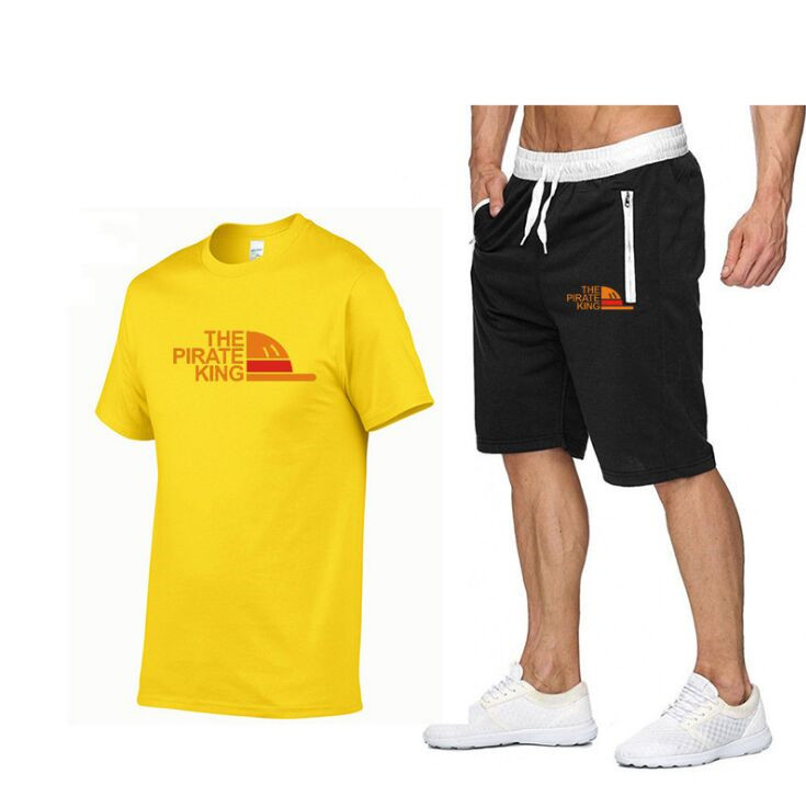 2021 Tracksuits Summer Sport Suit white black T-Shirt Shorts Two Piece Set Quick Dry Sportswear Fitness Running Casual Suit S-2XL, Navy blue
2021 Tracksuits Summer Sport Suit white black T-Shirt Shorts Two Piece Set Quick Dry Sportswear Fitness Running Casual Suit S-2XL, Navy blue