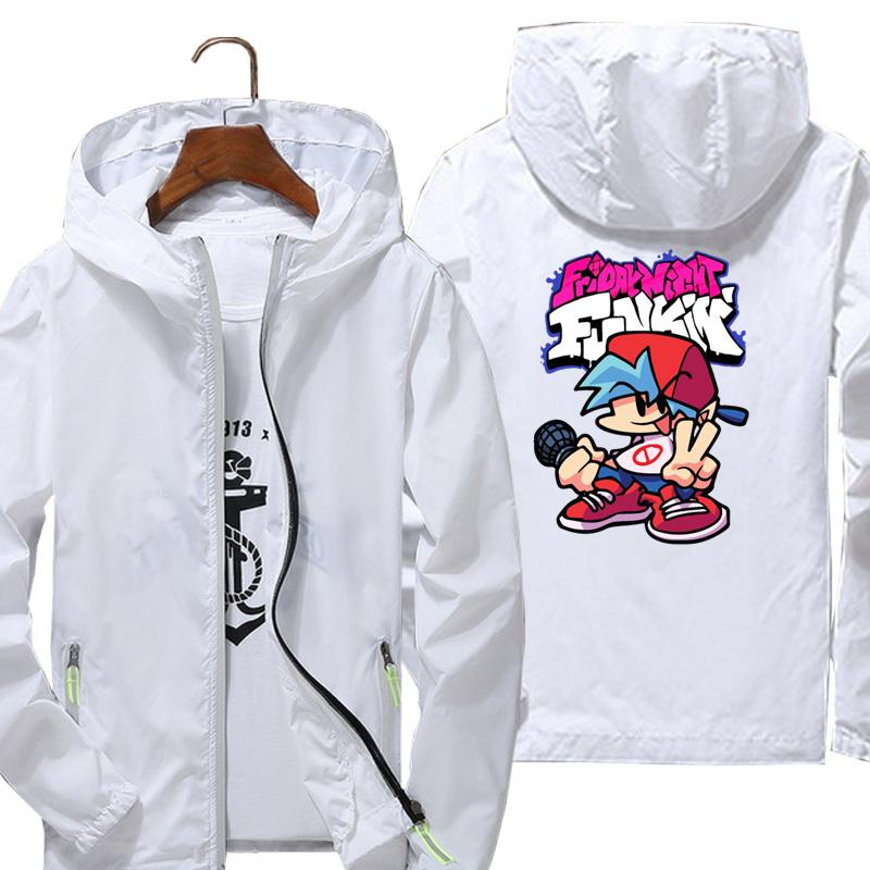 Men's Jackets Custom Unisex Friday Night Funkin 1 Thin Hooded Running Windproof Repellent Cycling Windbreaker Clothing, Black;brown
Men's Jackets Custom Unisex Friday Night Funkin 1 Thin Hooded Running Windproof Repellent Cycling Windbreaker Clothing, Black;brown