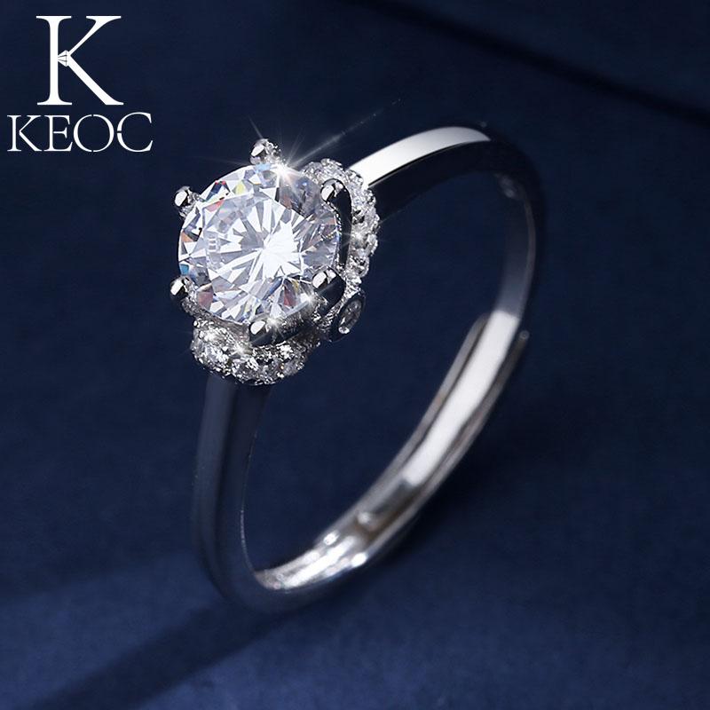 Wedding Rings Keoc Adjustable Opening Stamen 1 Carat AAACZ Bride For Women Bridesmaid Gift Accessories Korean Jewelry 2021, Slivery;golden
Wedding Rings Keoc Adjustable Opening Stamen 1 Carat AAACZ Bride For Women Bridesmaid Gift Accessories Korean Jewelry 2021, Slivery;golden