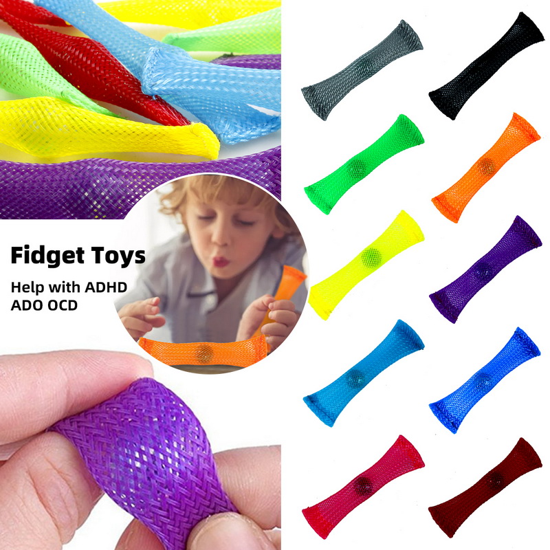 Marbles Ball Net Tube Fidget Toys Anxiety Stress Relief Toys Sensory Anti-stress Colorful Small Relaxing Squeeze Toy Kids Adults
Marbles Ball Net Tube Fidget Toys Anxiety Stress Relief Toys Sensory Anti-stress Colorful Small Relaxing Squeeze Toy Kids Adults