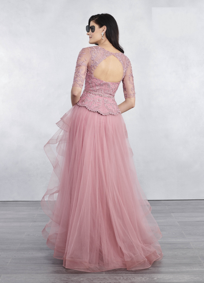 Luxury Lace Mother of the Bride Dress 3/4 Sleeves See Through Vestido de noiva Wedding Party Dress Ruffles Organza Guest Dresses, Black;red
Luxury Lace Mother of the Bride Dress 3/4 Sleeves See Through Vestido de noiva Wedding Party Dress Ruffles Organza Guest Dresses, Black;red