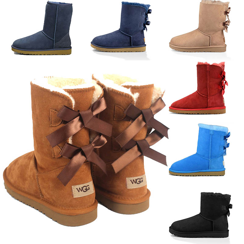 High Quality Women Shoes Uggs Australia Snow Fashion Boot Winter Luxurys Designer Short Bow Mini Fur Boots Black Navy Blue Pink Satin Middle, White;red
High Quality Women Shoes Uggs Australia Snow Fashion Boot Winter Luxurys Designer Short Bow Mini Fur Boots Black Navy Blue Pink Satin Middle, White;red