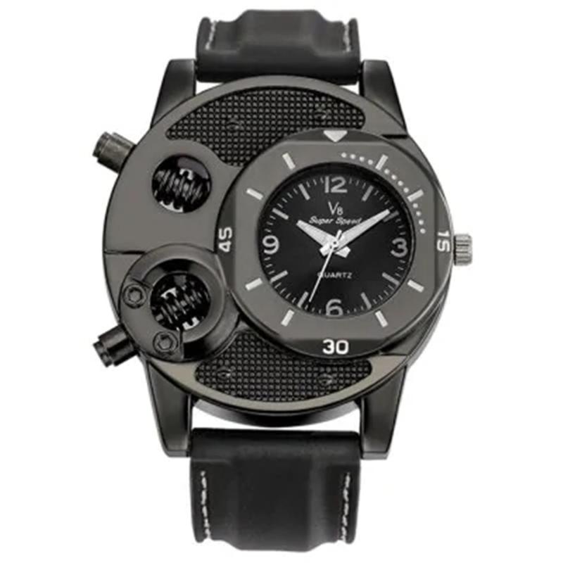 Wristwatches Top Mens Watches Fashion Casual Wear Silicone With Waterproof Quartz Watch Relogio Masculino, Black
Wristwatches Top Mens Watches Fashion Casual Wear Silicone With Waterproof Quartz Watch Relogio Masculino, Black