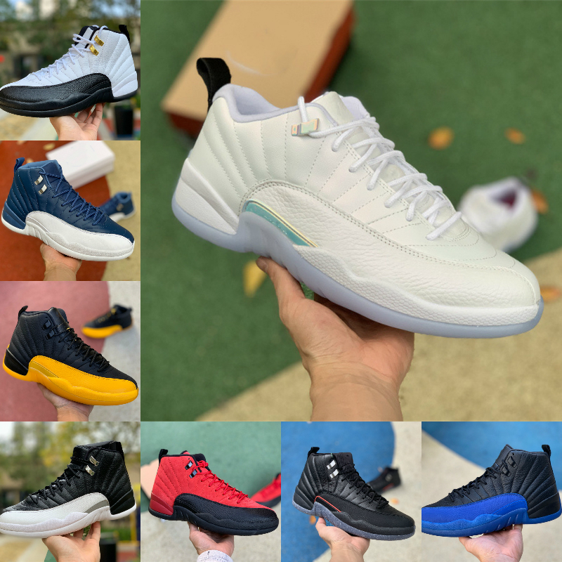 Jumpman Low Easter 12 12s Mens High Quality Basketball Shoes Black University Gold Indigo Flu Game Dark Concord OVO White Reverse Taxi Fiba
Jumpman Low Easter 12 12s Mens High Quality Basketball Shoes Black University Gold Indigo Flu Game Dark Concord OVO White Reverse Taxi Fiba