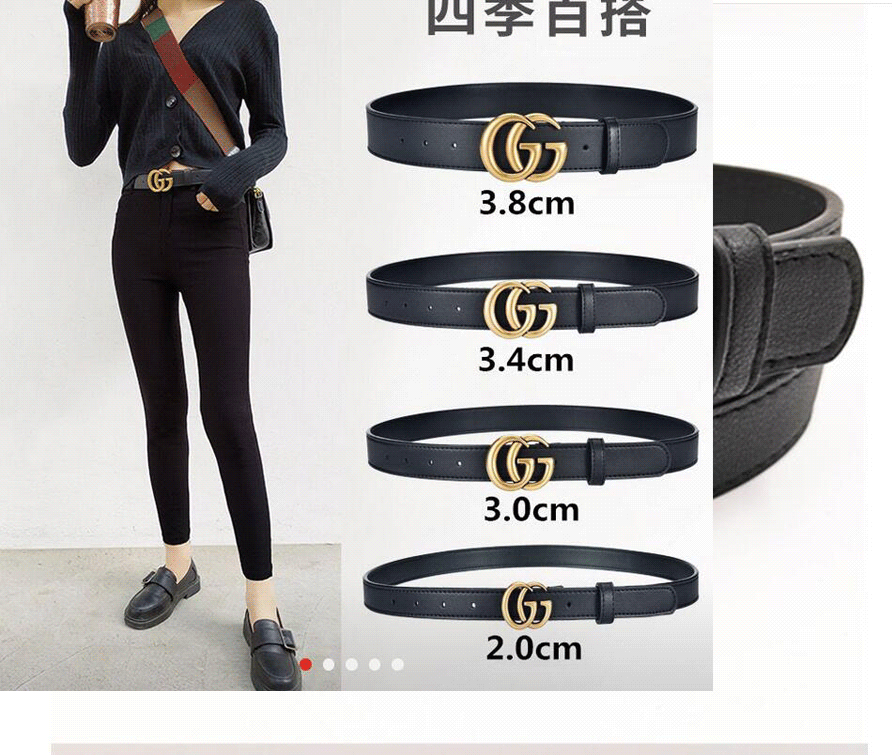 fashion classic men designers belts womens mens casual letter smooth gg
buckle belt width 2.0-3.8-3.4cm, Black;brown
fashion classic men designers belts womens mens casual letter smooth gg
buckle belt width 2.0-3.8-3.4cm, Black;brown