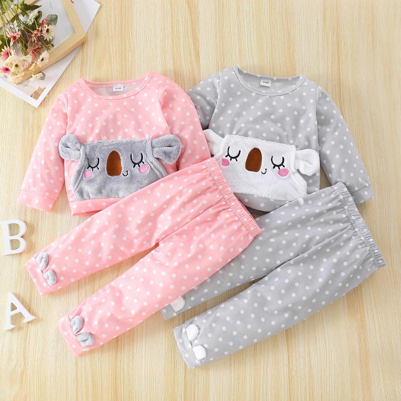 Clothing Sets Autumn Winter Children's Girl's Set Animal Long Sleeve Tops Dot Pants Outfits Kids Clothes Girls Roupa Infantil Menina, White
Clothing Sets Autumn Winter Children's Girl's Set Animal Long Sleeve Tops Dot Pants Outfits Kids Clothes Girls Roupa Infantil Menina, White