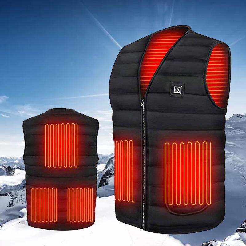 Carpets 5 Area Heating Vest Men/Women Casual V-neck USB Heated Smart Control Temperature Jacket Cotton Coat Winter Hunting, Black
Carpets 5 Area Heating Vest Men/Women Casual V-neck USB Heated Smart Control Temperature Jacket Cotton Coat Winter Hunting, Black