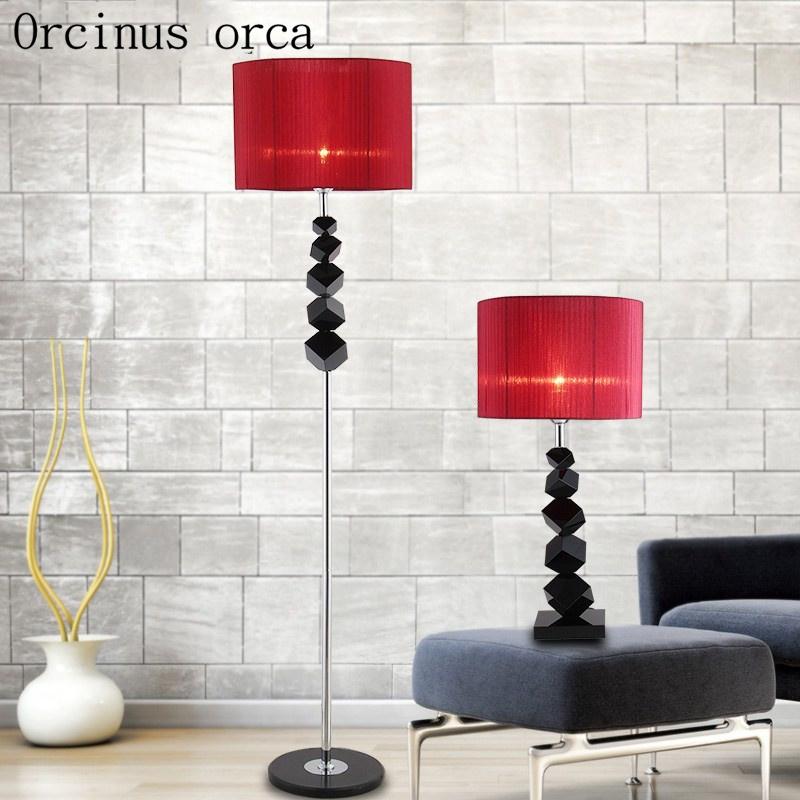 European Style Post-modern Simple Fashion Personalized Floor Lamp Living Room Bedroom Bedside Study Vertical Crystal Lamps
European Style Post-modern Simple Fashion Personalized Floor Lamp Living Room Bedroom Bedside Study Vertical Crystal Lamps