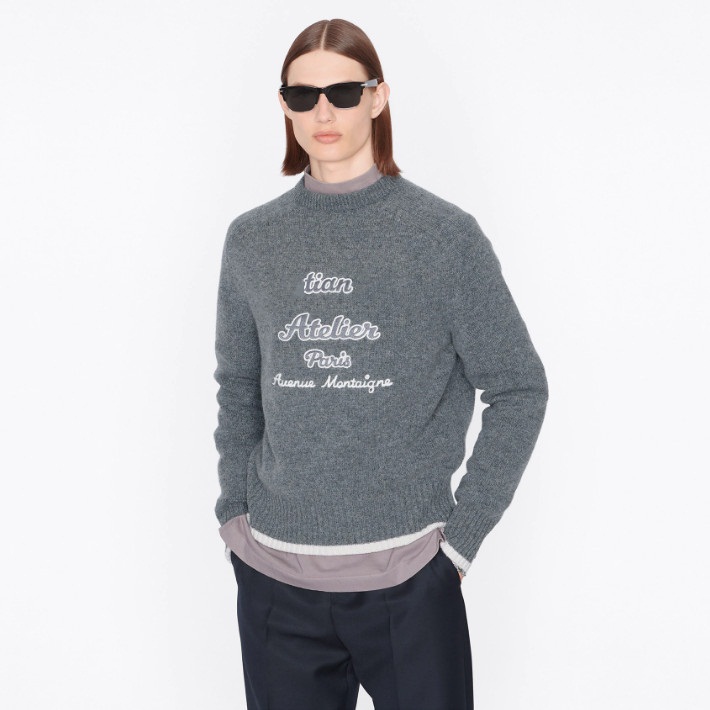 2021 Autumn winter France Paris embroidery Atelier letter sweater men women Luxury fahion high street warm knitwear
2021 Autumn winter France Paris embroidery Atelier letter sweater men women Luxury fahion high street warm knitwear