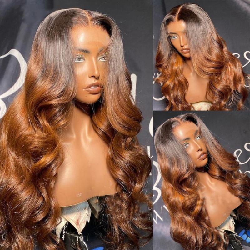 Lace Wigs 1B30 Highlight 13X4 Front Human Hair With Baby Brown Body Wave 26inch For Women, Black;brown
Lace Wigs 1B30 Highlight 13X4 Front Human Hair With Baby Brown Body Wave 26inch For Women, Black;brown