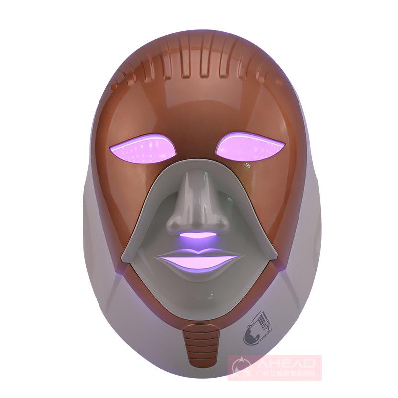 7 colors pdt led light therapy beauty machine home use skin rejuvenation mask with neck care for sale