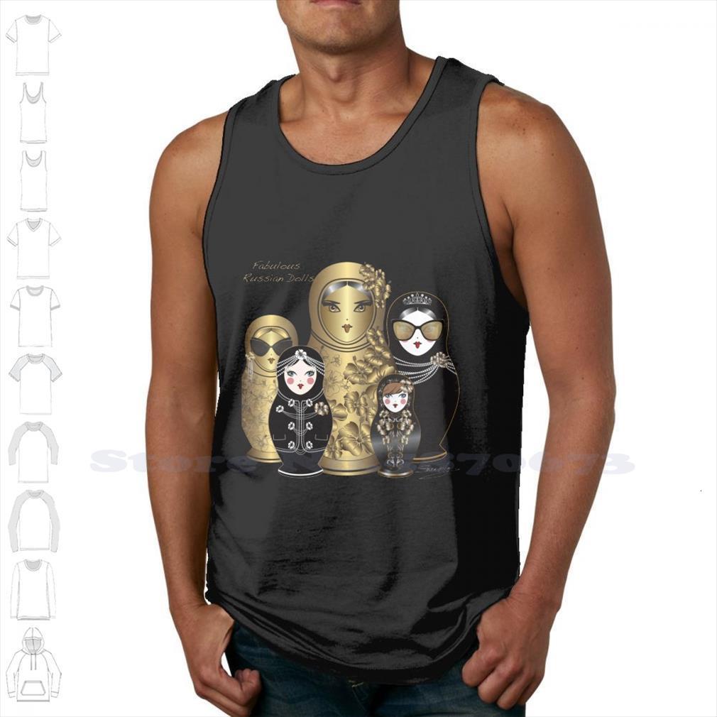 fabulous russian dolls summer funny tank sleeveless vest for men women elinasheripova fashion illustrations and, White;black
fabulous russian dolls summer funny tank sleeveless vest for men women elinasheripova fashion illustrations and, White;black