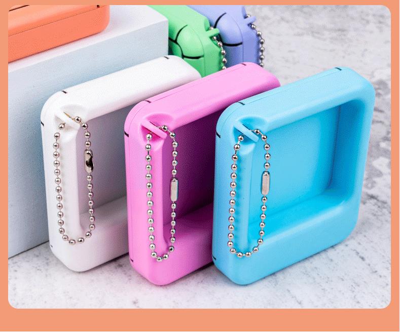 Fidget Toys Super Bubble Pinch Music Finger Decompression Toy Decompression Press Rat Killing Pioneer Key Chain