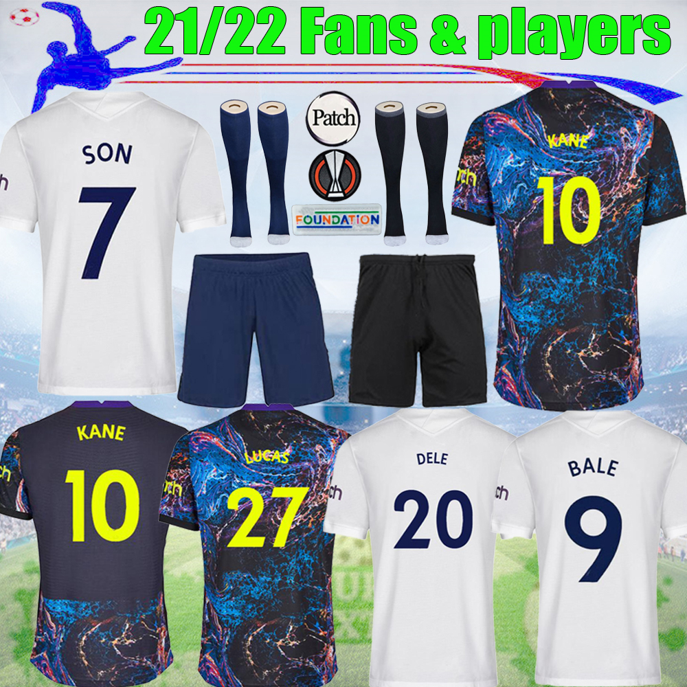 21 22 BALE SON KANE soccer jersey DELE NDOMBELE HOJBJERG BERGWIJN LO CELSO 2021 2022 TOttENHAM LUCAS player fans football shirts uniforms men + kids kit, 21/22 home fans
21 22 BALE SON KANE soccer jersey DELE NDOMBELE HOJBJERG BERGWIJN LO CELSO 2021 2022 TOttENHAM LUCAS player fans football shirts uniforms men + kids kit, 21/22 home fans
