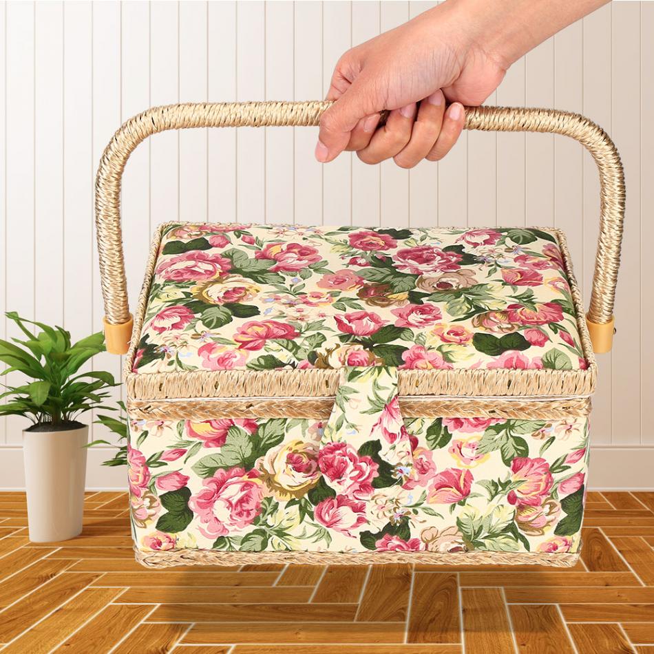 Fashion Househod Fabric Craft Sewing Too Neede Thread Basket Fabric Househod 3 Coors Sewing Box Organizer Sewing Accessorie
Fashion Househod Fabric Craft Sewing Too Neede Thread Basket Fabric Househod 3 Coors Sewing Box Organizer Sewing Accessorie