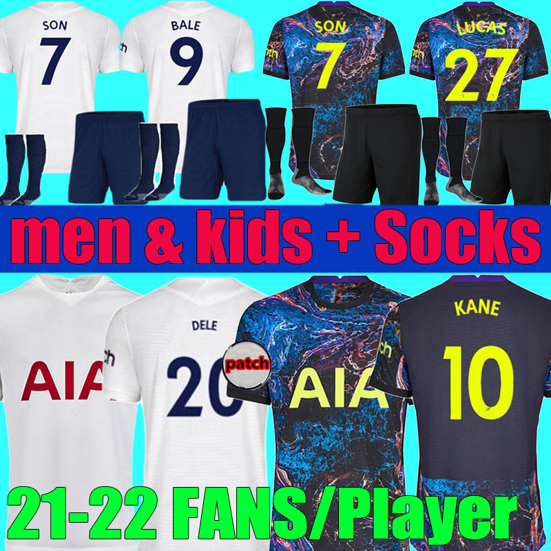 fans Player version 2021 2022 DELE SON TOTTENHAM BALE KANE soccer jersey men kids set 21 22 HOJBJERG BERGWIJN LO CELSO SPURS LUCAS football shirt kit Socks uniforms, 20 21 fans away full set
fans Player version 2021 2022 DELE SON TOTTENHAM BALE KANE soccer jersey men kids set 21 22 HOJBJERG BERGWIJN LO CELSO SPURS LUCAS football shirt kit Socks uniforms, 20 21 fans away full set