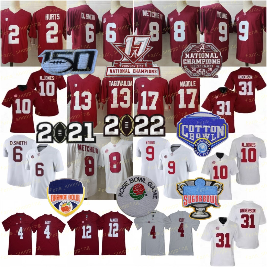 2022 Playoff Alabama Crimson Tide Bryce Young Football Jersey John Metchie III DeVonta Smith Mac Jones Najee Harris Tua Tagovailoa Jaylen Waddle Cotton Bowl Sewn, As
2022 Playoff Alabama Crimson Tide Bryce Young Football Jersey John Metchie III DeVonta Smith Mac Jones Najee Harris Tua Tagovailoa Jaylen Waddle Cotton Bowl Sewn, As