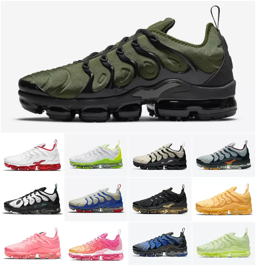 TN Plus Running Shoes TNs Men Griffey Knicks Black Bubblegum Yolk Cherry All Red Cool Grey Neon Olive Pure Platinum USA Dark Blue Mens Womens Sports Trainers Sneakers, Shoes (34) 40-46
TN Plus Running Shoes TNs Men Griffey Knicks Black Bubblegum Yolk Cherry All Red Cool Grey Neon Olive Pure Platinum USA Dark Blue Mens Womens Sports Trainers Sneakers, Shoes (34) 40-46