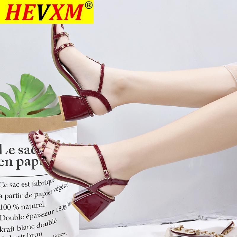 Female Sexy High Heel Sandals Solid Color Shallow Mouth Fish Thick With Rivets Open Toe Heels, Black
Female Sexy High Heel Sandals Solid Color Shallow Mouth Fish Thick With Rivets Open Toe Heels, Black
