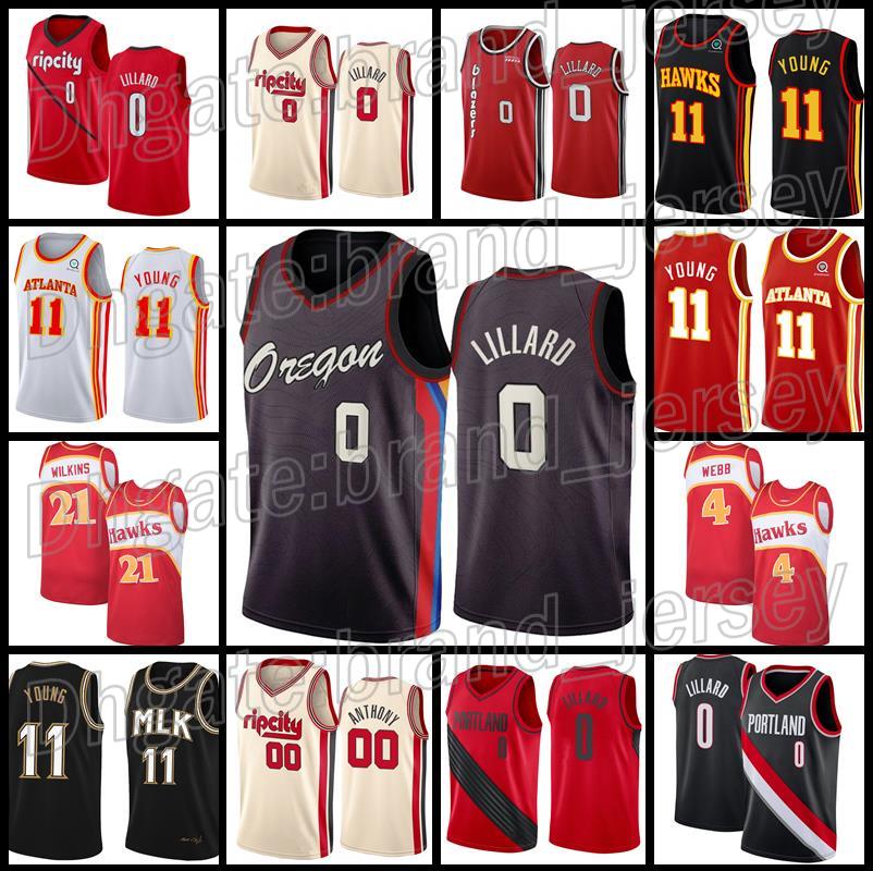 0 Damian Lillard Portland Trail Blazers Basketball Jerseys 00 Carmelo Anthony 11 Trae Young Atlanta Hawks Spud Webb Dominique Wilkins NCAA 2021 SIZE S, Jersey
0 Damian Lillard Portland Trail Blazers Basketball Jerseys 00 Carmelo Anthony 11 Trae Young Atlanta Hawks Spud Webb Dominique Wilkins NCAA 2021 SIZE S, Jersey