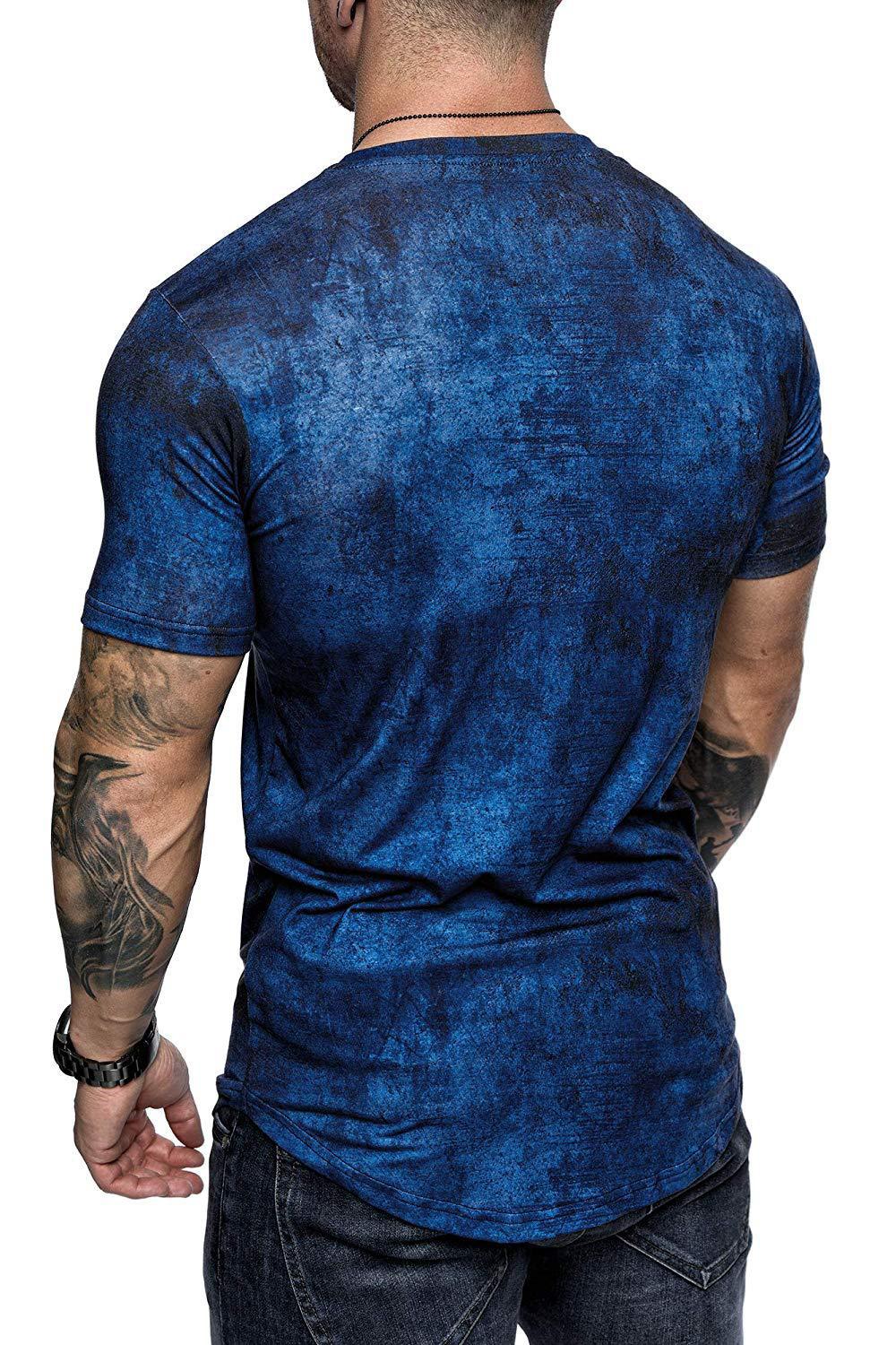 New Summer Fashion Trend Men's T-shirt Fitness Casual Round Neck Printing Round Neck Fitness Tops All-match Short Sleeve Tees, Red
New Summer Fashion Trend Men's T-shirt Fitness Casual Round Neck Printing Round Neck Fitness Tops All-match Short Sleeve Tees, Red