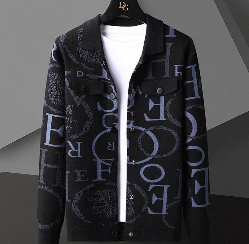 Brand Cardigan Sweater Men Clothing Hombre Botones Outwear Cardigan Sweater Luxury Letter Printed Cardigan Jacket Men Designer, W1 
Brand Cardigan Sweater Men Clothing Hombre Botones Outwear Cardigan Sweater Luxury Letter Printed Cardigan Jacket Men Designer, W1