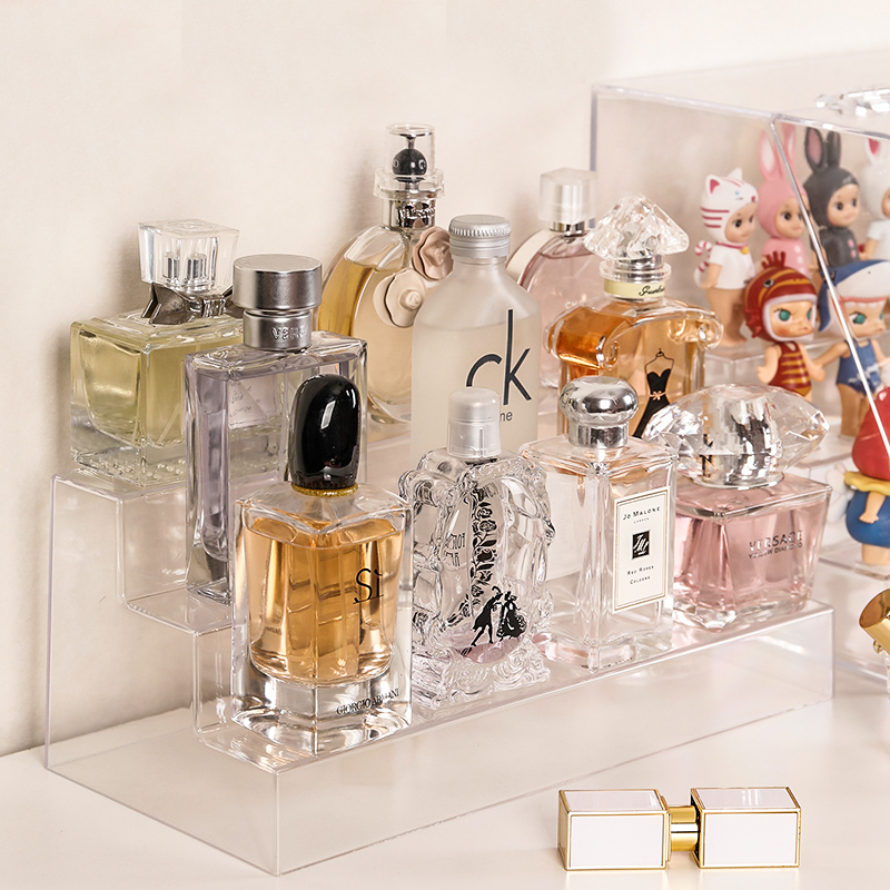 

Mutiayer Transparen Acryic Dispay Stand Nai Poish Perfume Stand Hoder Makeup Organizer Toys Sundries Dispay Storage Rack