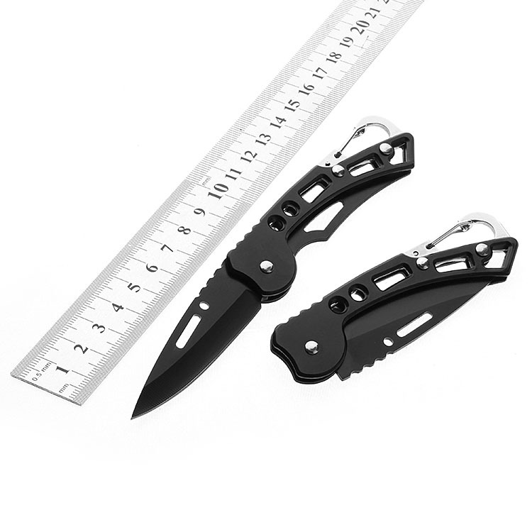 Mini folding knife stainless steel camping knife safety pocket knife backpack key chain pendant EDC HW609
Mini folding knife stainless steel camping knife safety pocket knife backpack key chain pendant EDC HW609
