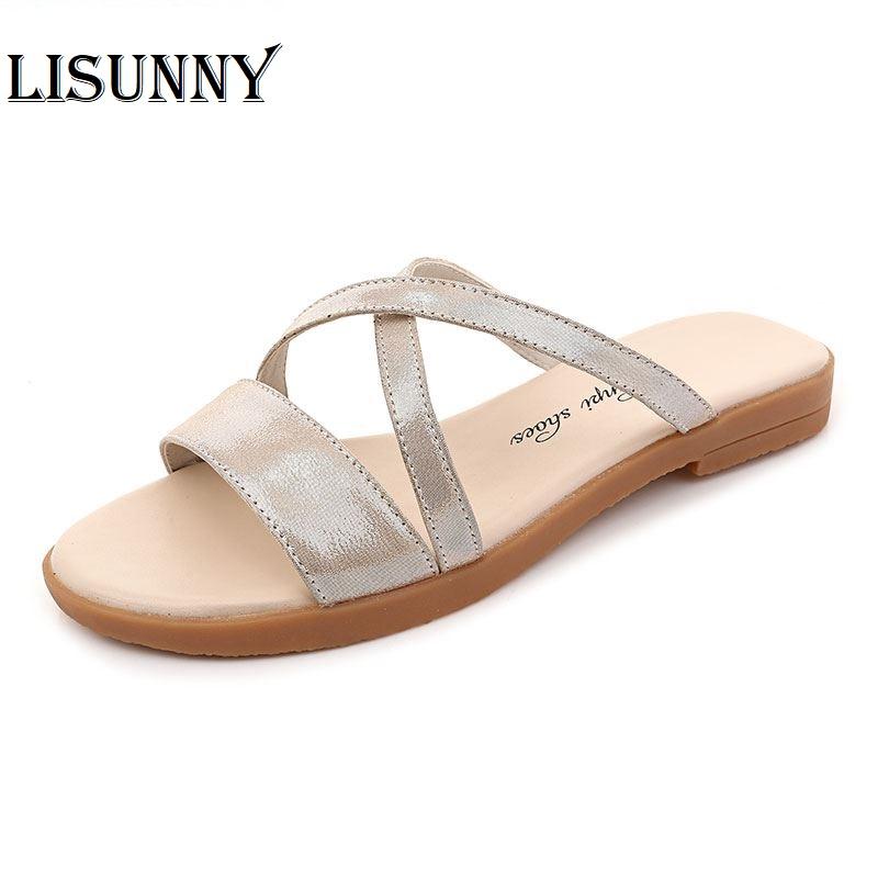 Slippers Sandal For Women Summer Shoe 2021 Genuine Leather Flip Flop Elegant Flat Low Heel Fashion Outdoor Slides 1 Order, Black
Slippers Sandal For Women Summer Shoe 2021 Genuine Leather Flip Flop Elegant Flat Low Heel Fashion Outdoor Slides 1 Order, Black