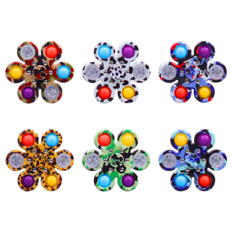 Novelty & Gag Decompression Toy Fingertip spinner bubble style printed silicone pressure release
Novelty & Gag Decompression Toy Fingertip spinner bubble style printed silicone pressure release