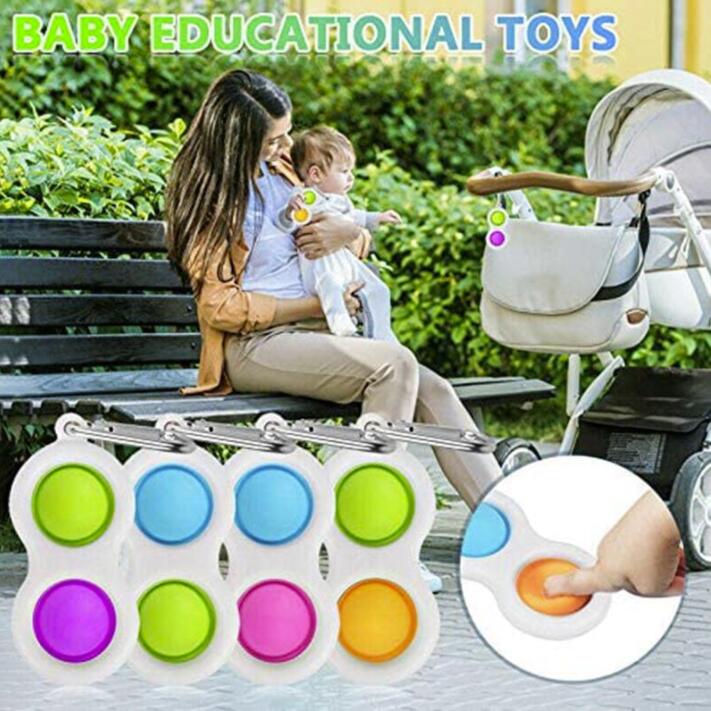 Baby Fidget Simple Dimple Sensory Keepsakes Toys Silicone Flipping Board Brain Teasers Gifts Educational Toy For Kids Party Favor
Baby Fidget Simple Dimple Sensory Keepsakes Toys Silicone Flipping Board Brain Teasers Gifts Educational Toy For Kids Party Favor