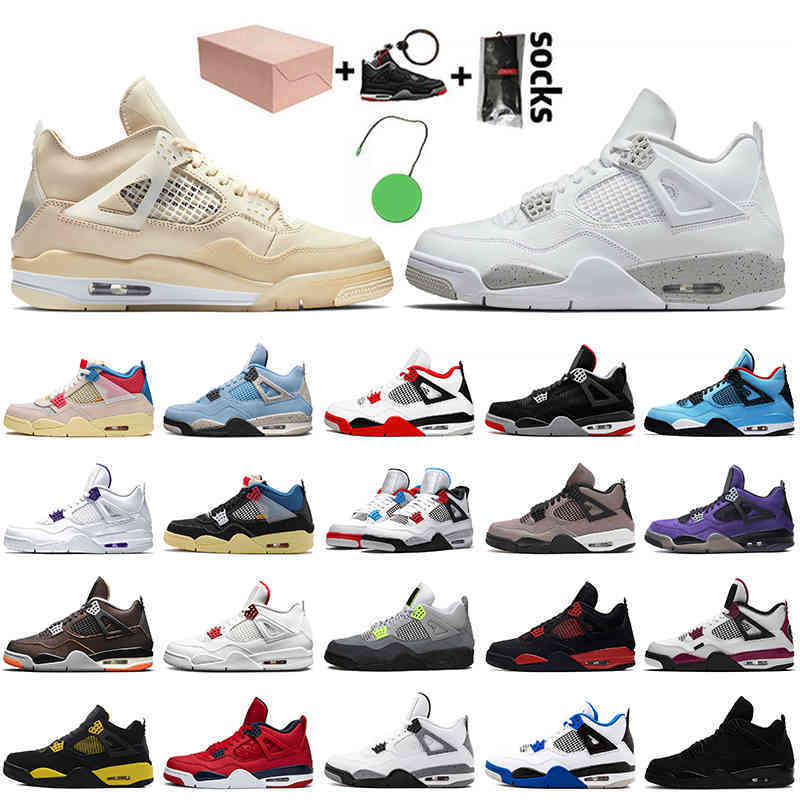 With Box Jumpman 4 Sail Fire Red 4s Women Mens Basketball Shoes White Oreo Travis Purple Thunder Trainers Black Cat University Blue Sneakers, #13 guava ice 36-47
With Box Jumpman 4 Sail Fire Red 4s Women Mens Basketball Shoes White Oreo Travis Purple Thunder Trainers Black Cat University Blue Sneakers, #13 guava ice 36-47
