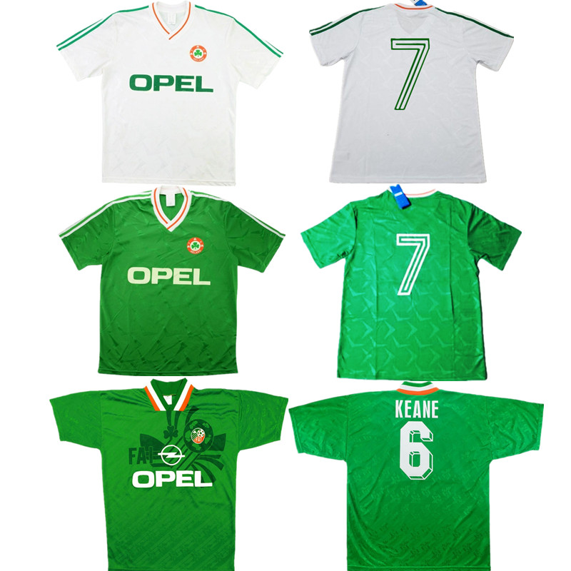 1988 Retro Ireland Soccer Jersey 1990 1994 KEANE TOWNSEND HOUGHTON return football shirt ALDRIDGE SHERIDAN STAUNTON ancient maillot
1988 Retro Ireland Soccer Jersey 1990 1994 KEANE TOWNSEND HOUGHTON return football shirt ALDRIDGE SHERIDAN STAUNTON ancient maillot
