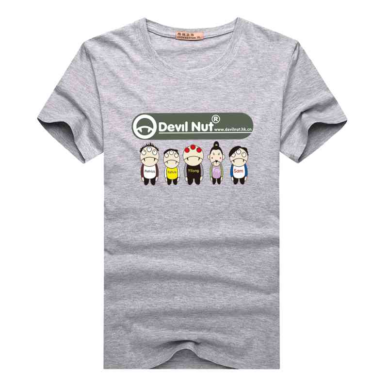 Summer Simple Round Neck Short-sleeved T-shirt Mens Graphic Tees Loose Large Size Clothes Trend Vintage Cartoon T Shirt Male 5XL 210518