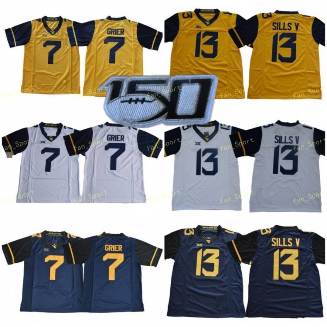 West Virginia Mountaineers 13 David Sills V 7 Will Grier 2 Kenny Robinson College Football Jerseys Blue Yellow University Football Shirts, As
West Virginia Mountaineers 13 David Sills V 7 Will Grier 2 Kenny Robinson College Football Jerseys Blue Yellow University Football Shirts, As