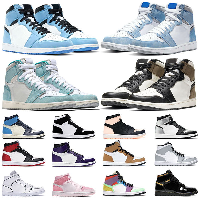 Mens sneakers jumpman 1s Basketball Shoes 1 University Blue Hyper Royal Dark Mocha Obsidian Twist Court Purple Light Smoke Grey Silver Toe Women Sports Trainers, 18
Mens sneakers jumpman 1s Basketball Shoes 1 University Blue Hyper Royal Dark Mocha Obsidian Twist Court Purple Light Smoke Grey Silver Toe Women Sports Trainers, 18