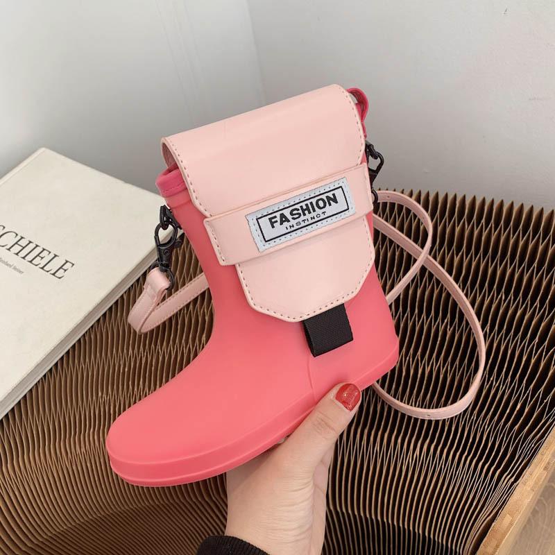Women Bag 2021 Summer PU Bucket Rainboots Casual SOFT Hasp Solid Flap Pocket Shoulder Handbag Pures And Bags Crossbody Cross Body, Pink
Women Bag 2021 Summer PU Bucket Rainboots Casual SOFT Hasp Solid Flap Pocket Shoulder Handbag Pures And Bags Crossbody Cross Body, Pink