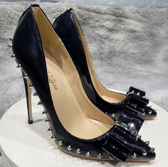 women high heel shoe Stiletto slip-on wedding party 8cm 10cm 12cm red bottom big size 45 green Glitter Bridal shoes, Black
women high heel shoe Stiletto slip-on wedding party 8cm 10cm 12cm red bottom big size 45 green Glitter Bridal shoes, Black