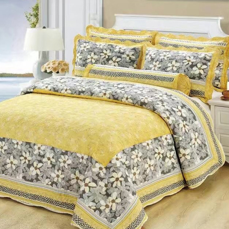 Bedding sets 3pcs Handmade Cotton Coverlet Set American Style Quilted Bedspread Pillowcase Patchwork Quilt Floral Print Bed Cover UO4J, 1# packing bag
Bedding sets 3pcs Handmade Cotton Coverlet Set American Style Quilted Bedspread Pillowcase Patchwork Quilt Floral Print Bed Cover UO4J, 1# packing bag