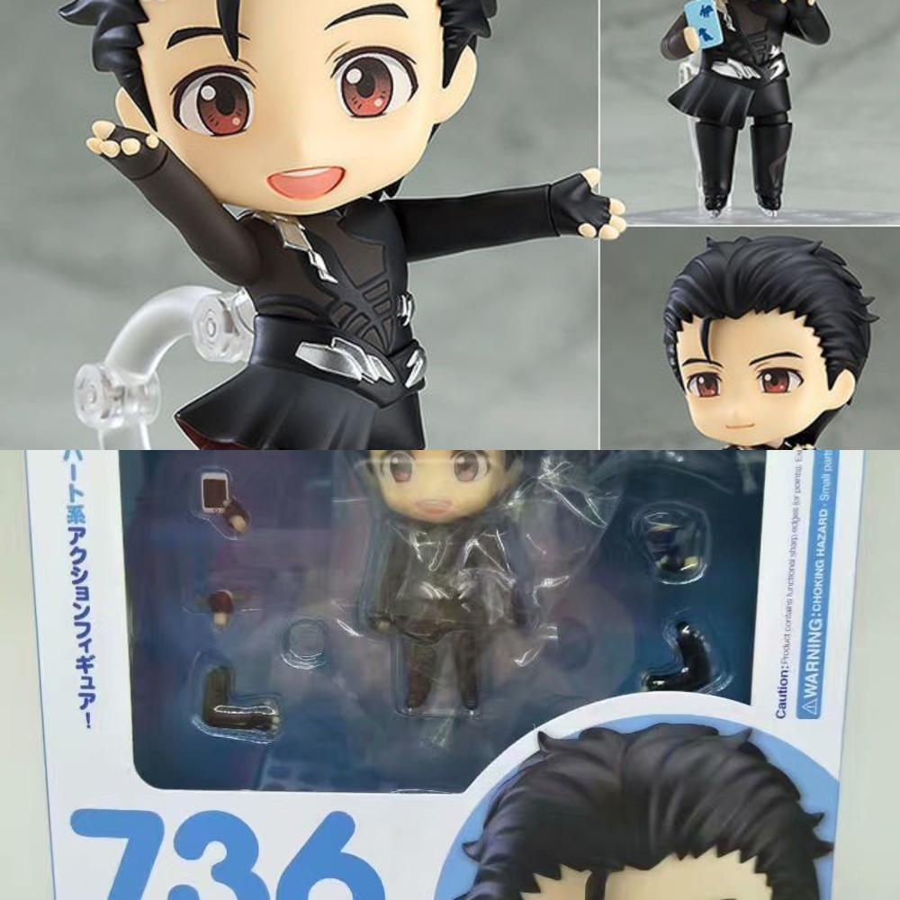 10cm anime YURI on ICE figures Katsuki Yuri 736# 762# Victor Nikiforov 741# PVC Action figure Cartoon toys collection doll gift C0323
10cm anime YURI on ICE figures Katsuki Yuri 736# 762# Victor Nikiforov 741# PVC Action figure Cartoon toys collection doll gift C0323
