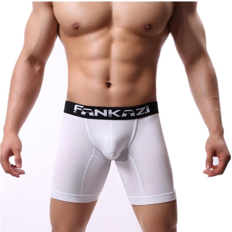 Underpants Men Long Leg Boxer Cotton Shorts Underwear Mid Waist Calzoncillos Hombre Marca, Black;white
Underpants Men Long Leg Boxer Cotton Shorts Underwear Mid Waist Calzoncillos Hombre Marca, Black;white